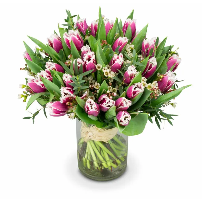 Bouquet of premium tulips
